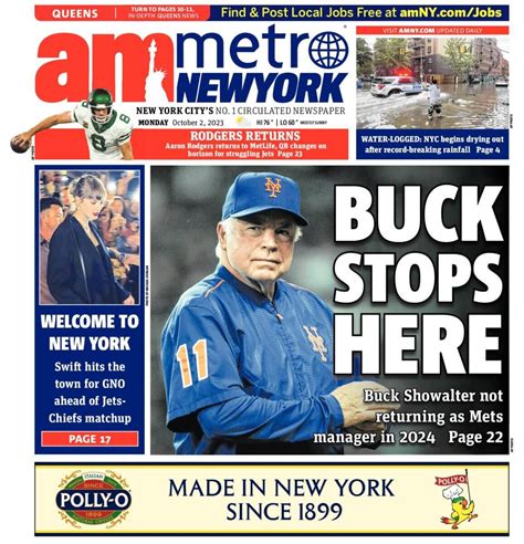 am metro new york newspaper.